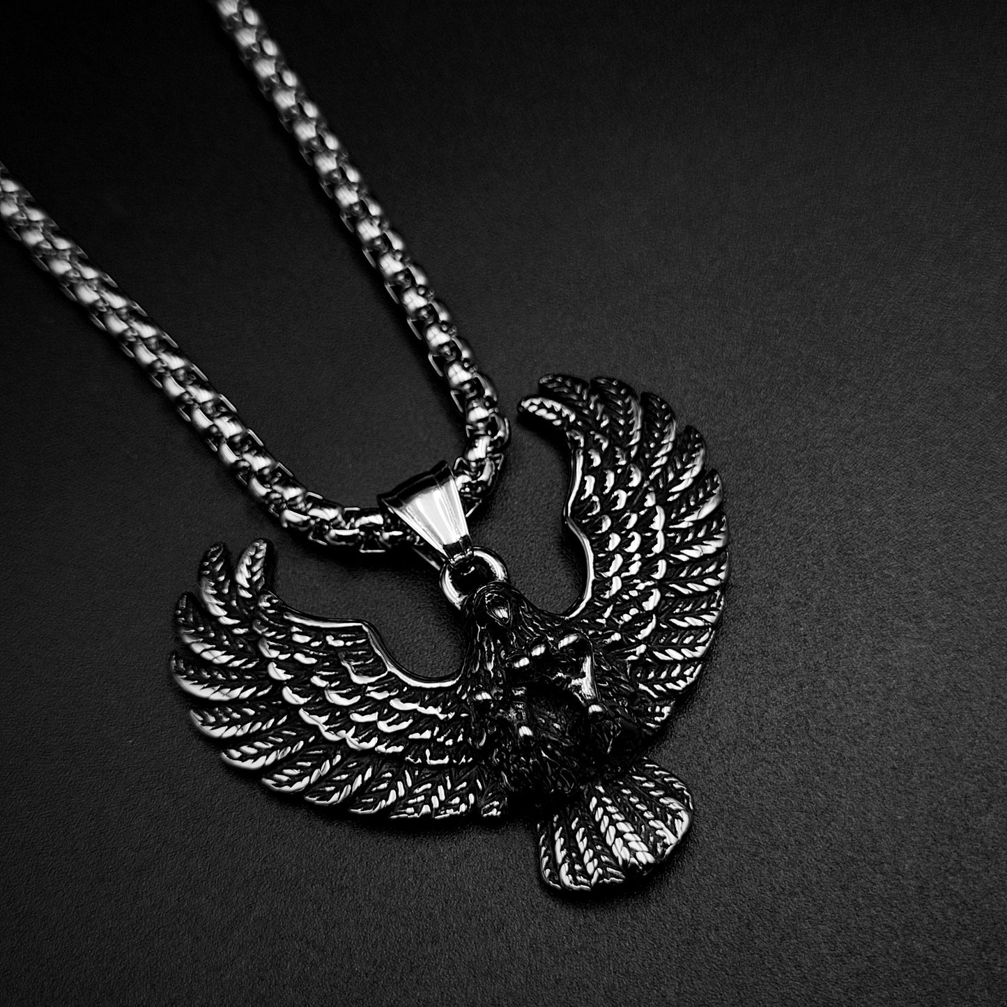 Elite Eagle Steel Necklace Passion Fashion / Vrp Fashions 