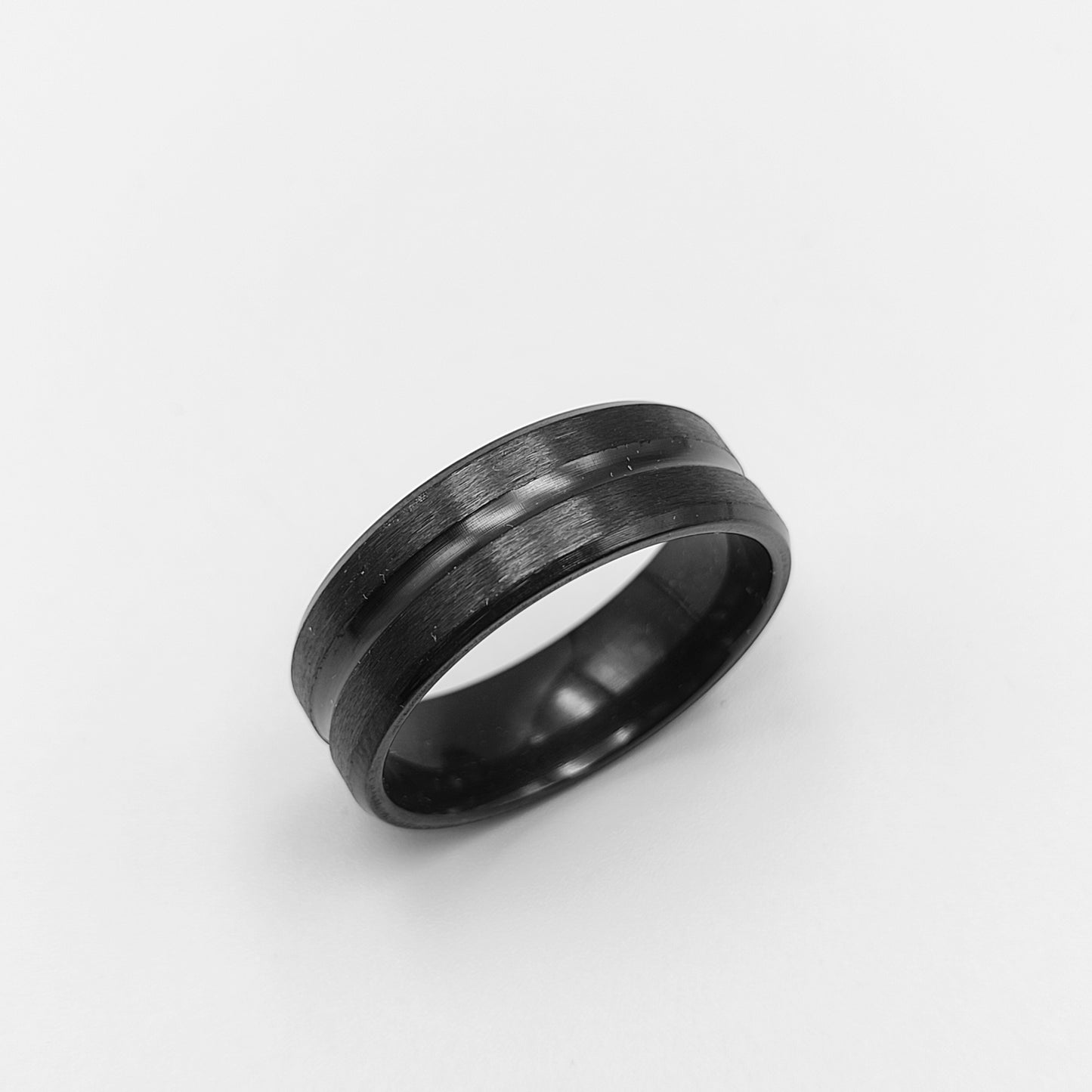 Blend Matt Black Ring