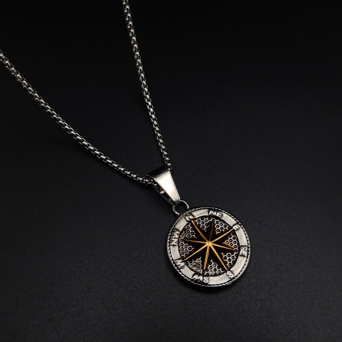 Compass Pendent Necklace