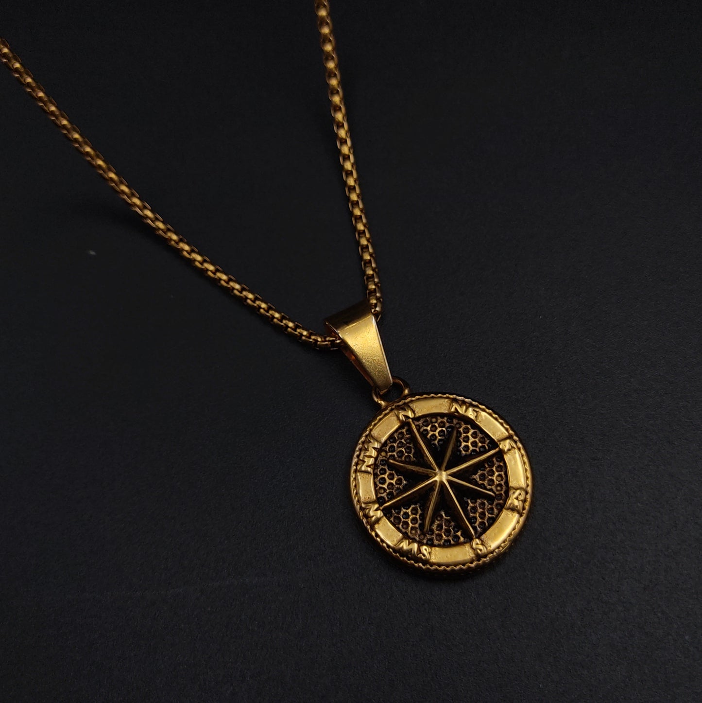 Compass Pendent Necklace