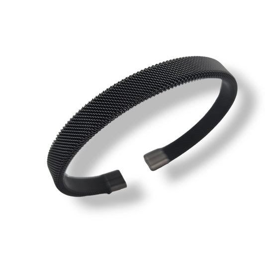 Luxe- Mesh Black Bracelet