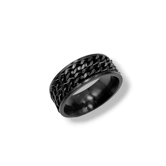 Spinny Black Ring