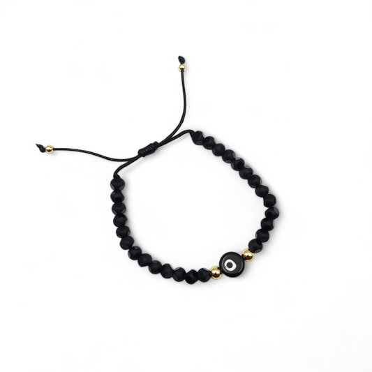 Black Evil Eye Bracelet