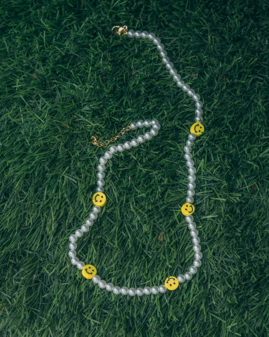 Smiley Beaded Necklace Passion Fashion / Vrp Fashions 